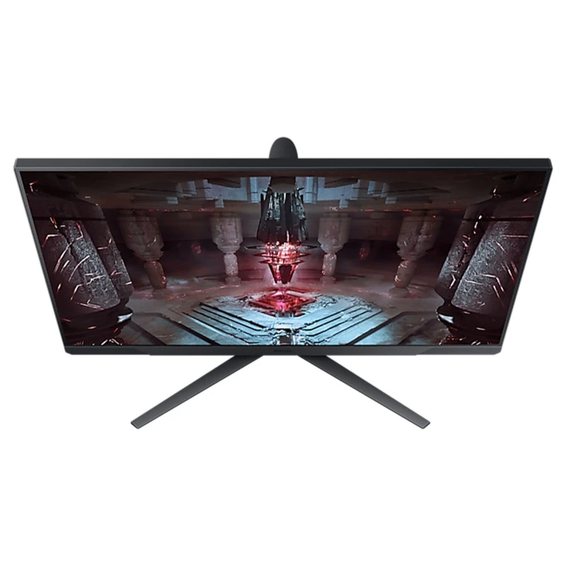 شاشة ألعاب مسطحة Samsung Odyssey G5 G51C مقاس 27 بوصة بدقة 2560 × 1440 (2K QHD) VA 165Hz 1ms HDMI 2.0 / DP 1.4 مع AMD Freesync Premuim وحامل قابل للتعديل (ضبط الارتفاع والدوران والدوران المحوري)