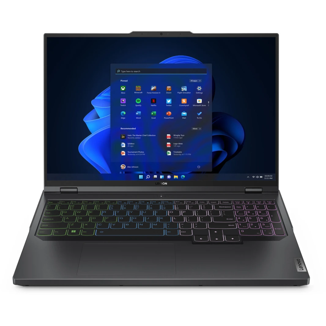 Lenovo Legion 5 Pro 16IRX8 Intel® 13Th Gen Core™ I7-13700HX، ذاكرة وصول عشوائي DDR5 سعة 16 جيجابايت، محرك أقراص SSD NVMe® سعة 1 تيرابايت، Nvidia® Geforce™ RTX 4060 سعة 8 جيجابايت GDDR6، شاشة 16 بوصة IPS بدقة 2560 × 1440 (WQHD) بمعدل تحديث 240 هرتز، نظام التشغيل Windows 11 Pro - رمادي