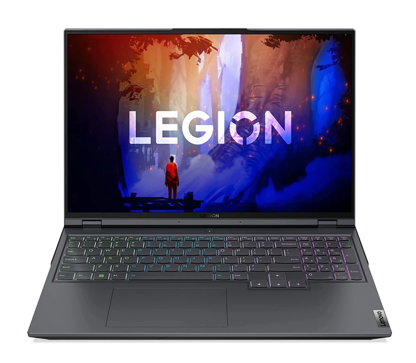 Lenovo Legion 5 PRO 16IAH7H Intel® 12Th Gen Core™ I7-12700H، ذاكرة وصول عشوائي DDR5 سعة 16 جيجابايت، محرك أقراص SSD NVMe® سعة 1 تيرابايت، Nvidia® Geforce™ RTX 3070 سعة 8 جيجابايت GDDR6، شاشة 16 بوصة IPS بدقة 2560 × 1440 (WQHD) بمعدل تحديث 165 هرتز، نظام التشغيل Windows 11 Pro - رمادي