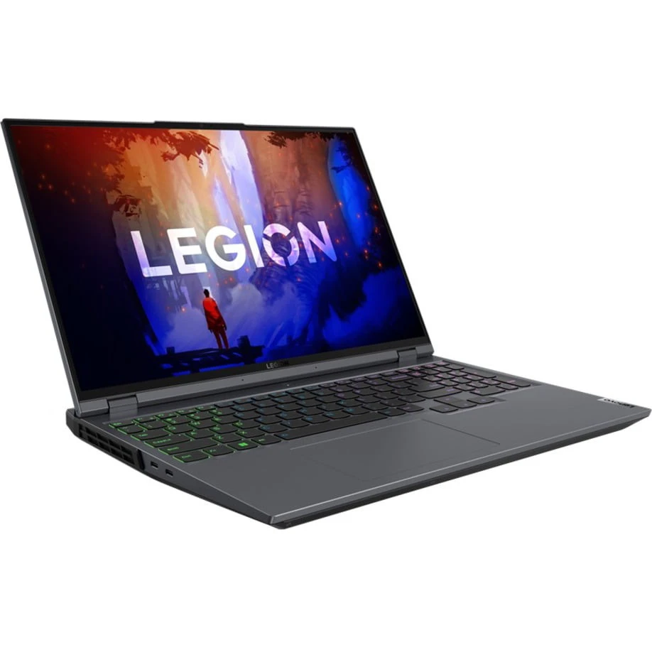 Lenovo Legion 5 PRO 16IAH7H Intel® 12Th Gen Core™ I7-12700H، ذاكرة وصول عشوائي DDR5 سعة 16 جيجابايت، محرك أقراص SSD NVMe® سعة 1 تيرابايت، Nvidia® Geforce™ RTX 3070 سعة 8 جيجابايت GDDR6، شاشة 16 بوصة IPS بدقة 2560 × 1440 (WQHD) بمعدل تحديث 165 هرتز، نظام التشغيل Windows 11 Pro - رمادي