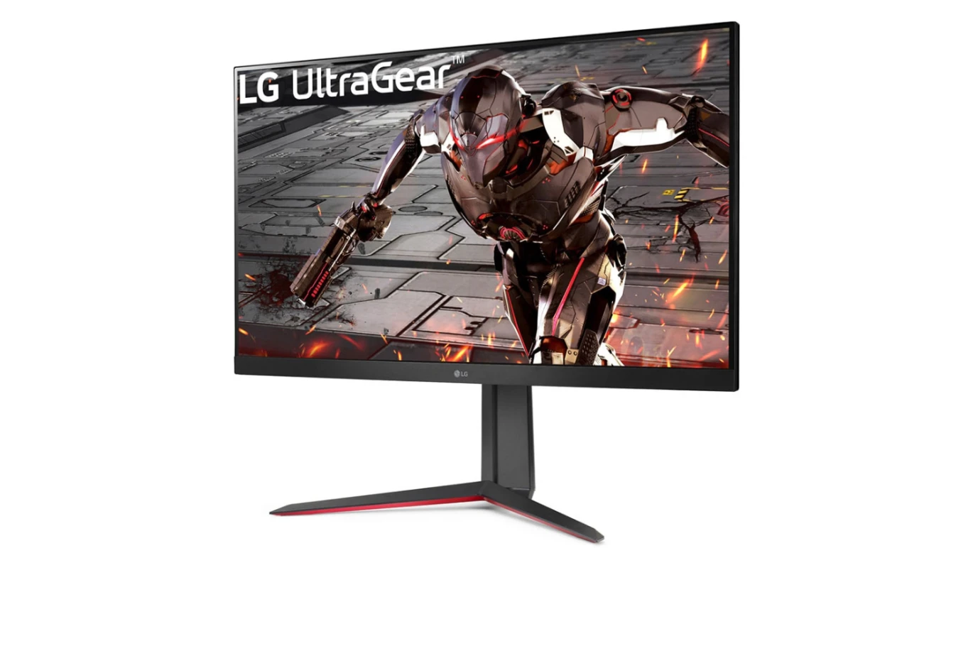 شاشة ألعاب مسطحة LG UltraGrear 32GN650 - B 32 بوصة 2560 × 1440 (2K) VA 165Hz 1ms HDMI 2.0 / DP 1.2 AMD FreeSync™ Premium مع HDR وحامل قابل للتعديل (الارتفاع والإمالة والدوران)