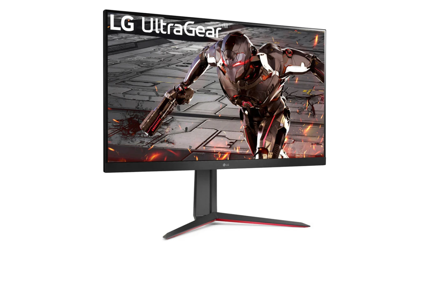 شاشة ألعاب مسطحة LG UltraGrear 32GN650 - B 32 بوصة 2560 × 1440 (2K) VA 165Hz 1ms HDMI 2.0 / DP 1.2 AMD FreeSync™ Premium مع HDR وحامل قابل للتعديل (الارتفاع والإمالة والدوران)