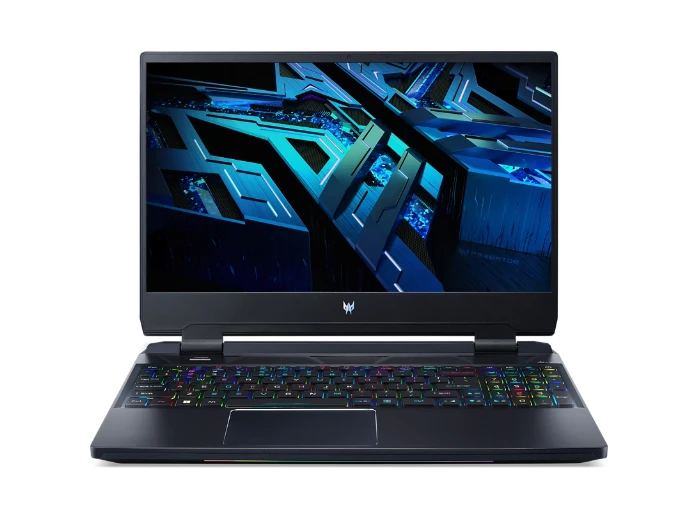 كمبيوتر محمول Acer Predator Helios 300 PH315 (2022) Intel® 12Th Gen Core™ I7-12700H، ذاكرة وصول عشوائي DDR5 سعة 16 جيجابايت، محرك أقراص SSD NVMe® سعة 512 جيجابايت، بطاقة رسومات Nvidia® Geforce™ RTX 3070 سعة 8 جيجابايت GDDR6، شاشة 15.6 بوصة IPS بدقة 2560 × 1440 (QHD) بمعدل تحديث 165 هرتز ومدة استجابة 10 مللي ثانية، نظام التشغيل Windows 11 Pro