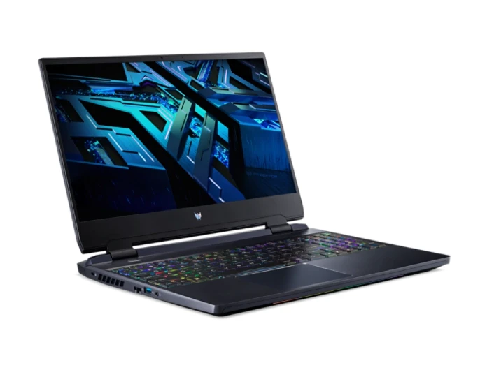 كمبيوتر محمول Acer Predator Helios 300 PH315 (2022) Intel® 12Th Gen Core™ I7-12700H، ذاكرة وصول عشوائي DDR5 سعة 16 جيجابايت، محرك أقراص SSD NVMe® سعة 512 جيجابايت، بطاقة رسومات Nvidia® Geforce™ RTX 3070 سعة 8 جيجابايت GDDR6، شاشة 15.6 بوصة IPS بدقة 2560 × 1440 (QHD) بمعدل تحديث 165 هرتز ومدة استجابة 10 مللي ثانية، نظام التشغيل Windows 11 Pro