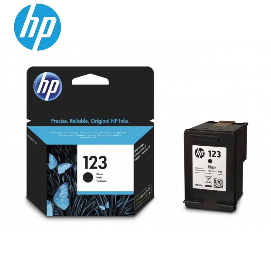 حبر HP 123 أسود F6V17AE (أصلي)