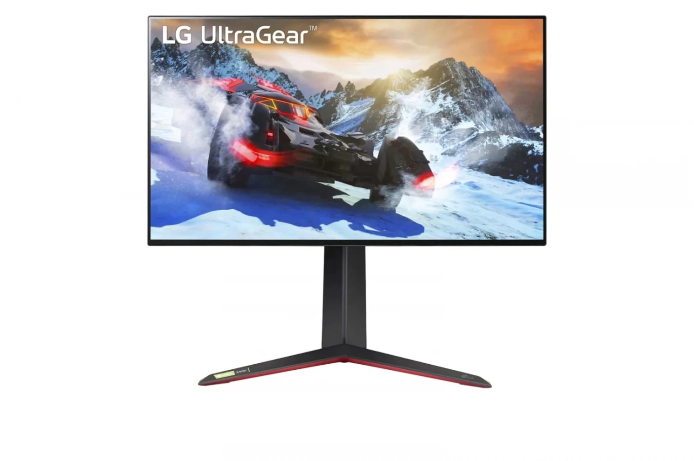 شاشة ألعاب مسطحة LG UltraGrear 27GP95R - B مقاس 27 بوصة بدقة 3840 × 2160 (UHD 4K) IPS بمعدل تحديث 144 هرتز ووقت استجابة 1 مللي ثانية ومتوافقة مع HDMI 2.1 / DP 1.4 وتقنية Nvidia G-SYNC وAMD FreeSync™ مع HDR وحامل قابل للتعديل (الارتفاع والإمالة والدوران)