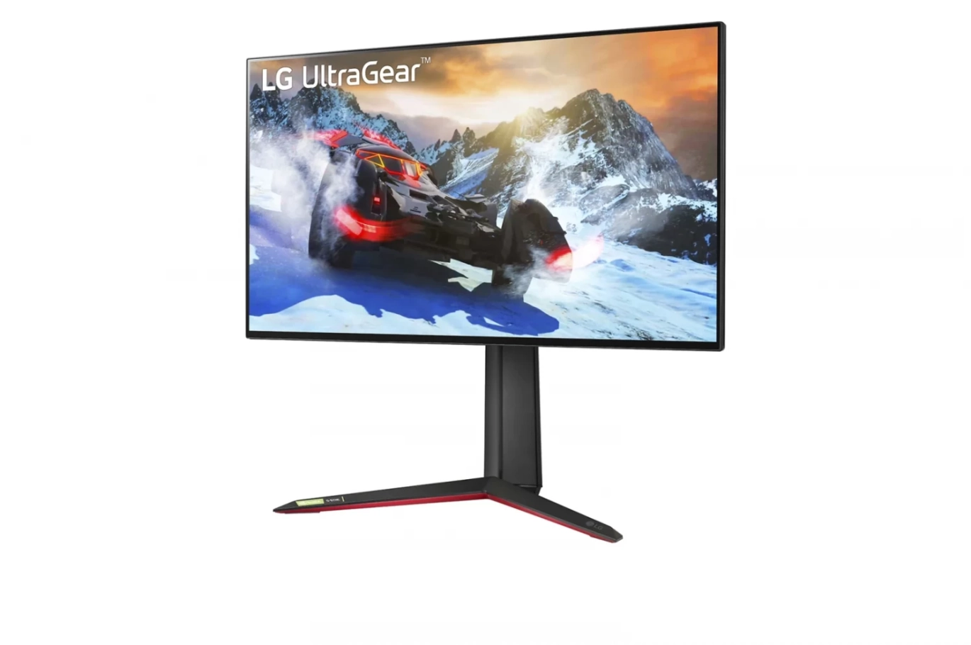 شاشة ألعاب مسطحة LG UltraGrear 27GP95R - B مقاس 27 بوصة بدقة 3840 × 2160 (UHD 4K) IPS بمعدل تحديث 144 هرتز ووقت استجابة 1 مللي ثانية ومتوافقة مع HDMI 2.1 / DP 1.4 وتقنية Nvidia G-SYNC وAMD FreeSync™ مع HDR وحامل قابل للتعديل (الارتفاع والإمالة والدوران)