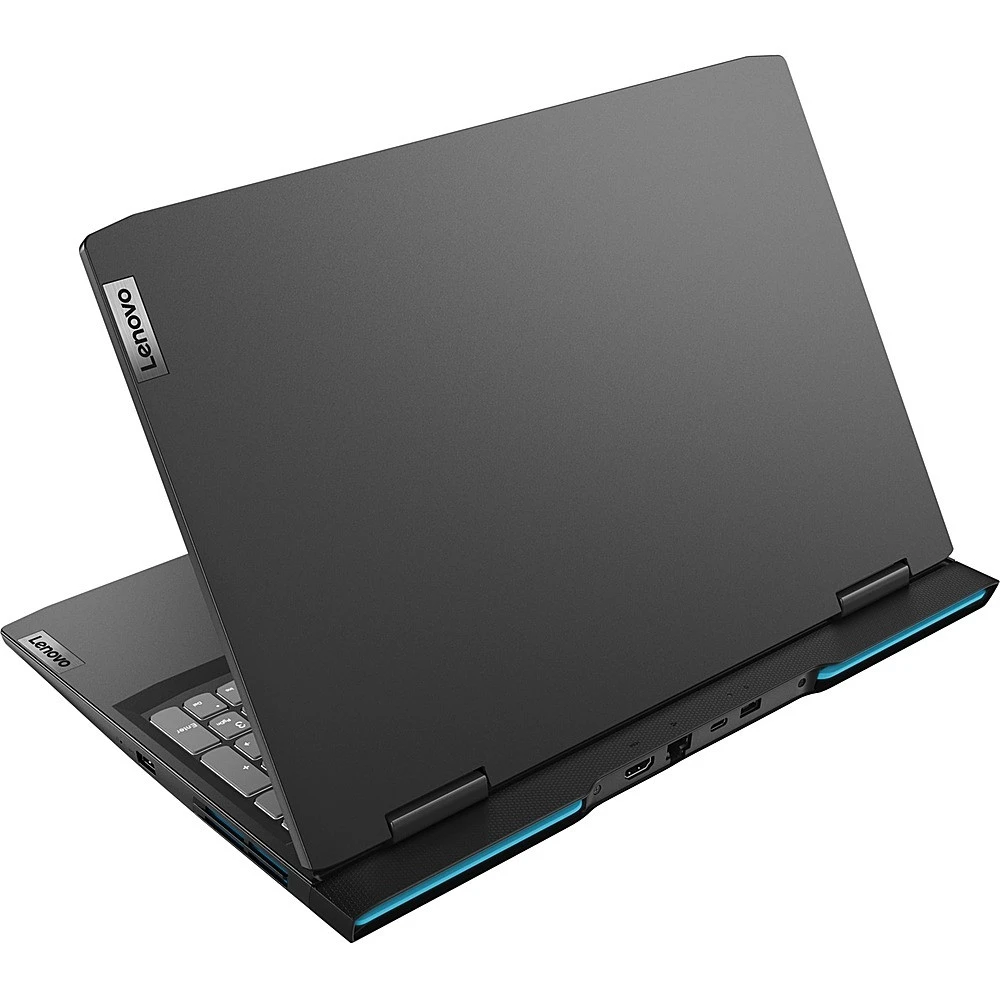 كمبيوتر محمول Lenovo IdeaPad Gaming 3 15IAH7 Intel® 12Th Gen Core™ I7-12700H، ذاكرة وصول عشوائي DDR4 سعة 16 جيجابايت، محرك أقراص SSD NVMe® سعة 512 جيجابايت، بطاقة رسومات Nvidia® Geforce™ RTX 3050 Ti سعة 4 جيجابايت GDDR6، شاشة 15.6 بوصة IPS بدقة 1920 × 1080 (FHD) وتردد 120 هرتز ومدة انتظار 16 مللي ثانية، نظام التشغيل Windows 11 Home - Onyx Gr