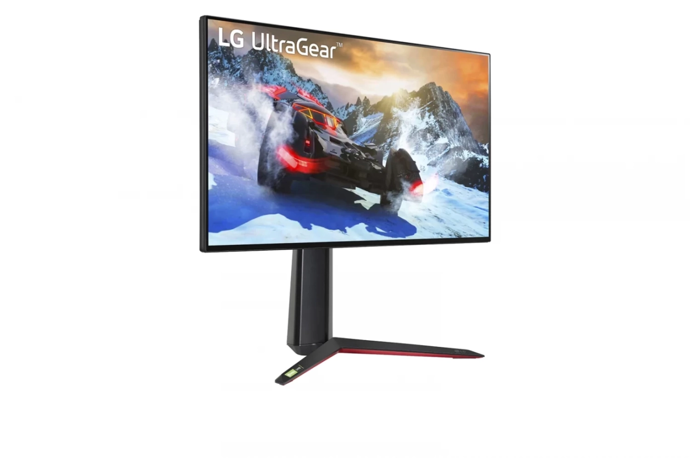 شاشة ألعاب مسطحة LG UltraGrear 27GP95R - B مقاس 27 بوصة بدقة 3840 × 2160 (UHD 4K) IPS بمعدل تحديث 144 هرتز ووقت استجابة 1 مللي ثانية ومتوافقة مع HDMI 2.1 / DP 1.4 وتقنية Nvidia G-SYNC وAMD FreeSync™ مع HDR وحامل قابل للتعديل (الارتفاع والإمالة والدوران)