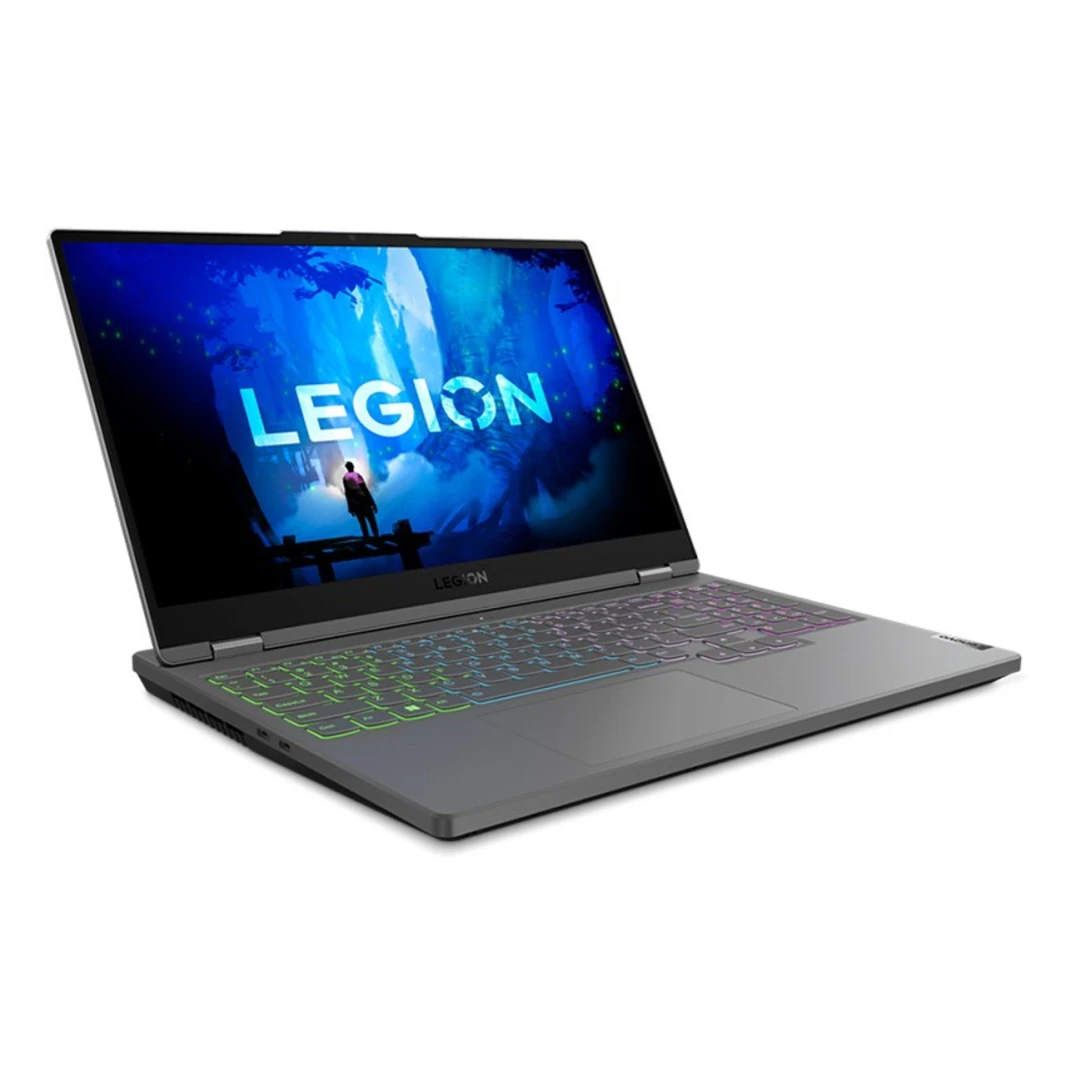 Lenovo Legion 5 15IAH7H Intel® 12Th Gen Core™ I7-12700H، ذاكرة وصول عشوائي DDR5 سعة 16 جيجابايت، محرك أقراص SSD NVMe® سعة 1 تيرابايت، Nvidia® Geforce™ RTX 3060 سعة 6 جيجابايت GDDR6، شاشة 15.6 بوصة IPS بدقة 2560 × 1440 (WQHD 2K) بمعدل تحديث 165 هرتز ومدة استجابة 8 مللي ثانية، نظام التشغيل Windows 11 Pro - رمادي