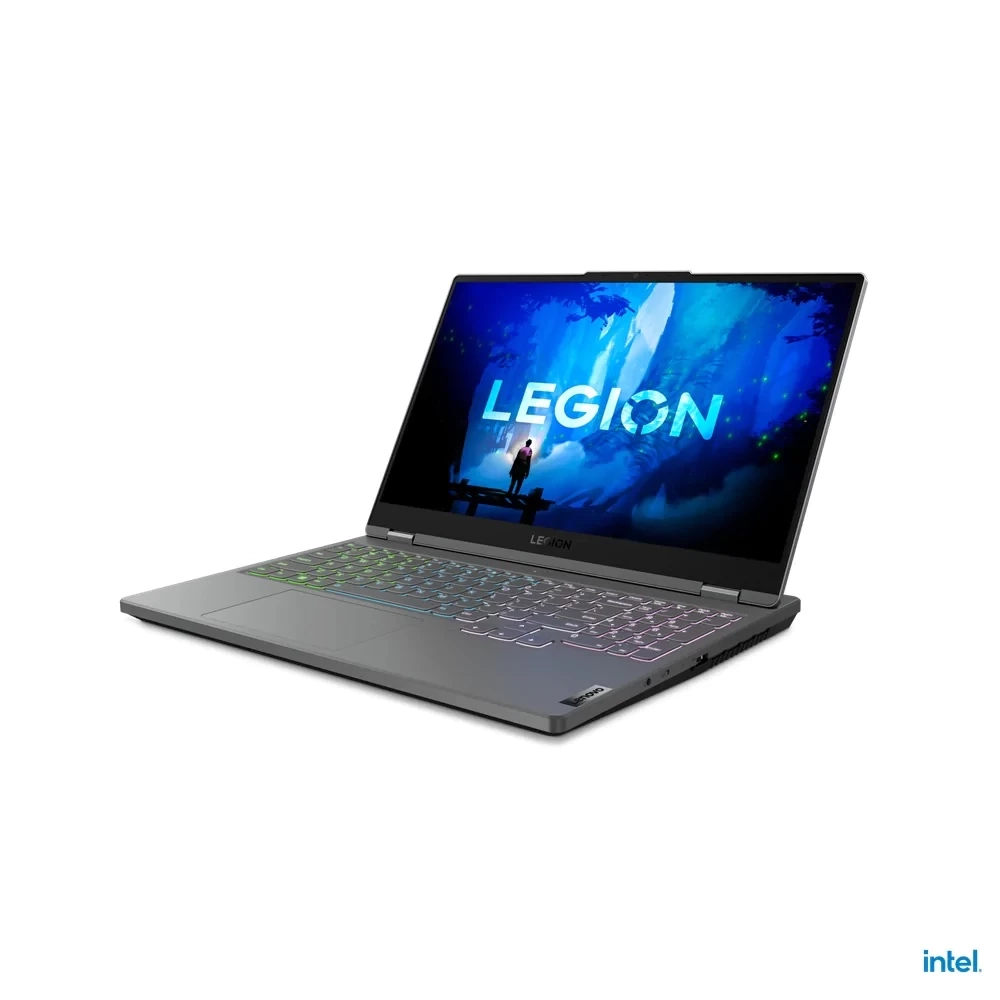 Lenovo Legion 5 15IAH7H Intel® 12Th Gen Core™ I7-12700H، ذاكرة وصول عشوائي DDR5 سعة 16 جيجابايت، محرك أقراص SSD NVMe® سعة 1 تيرابايت، Nvidia® Geforce™ RTX 3060 سعة 6 جيجابايت GDDR6، شاشة 15.6 بوصة IPS بدقة 2560 × 1440 (WQHD 2K) بمعدل تحديث 165 هرتز ومدة استجابة 8 مللي ثانية، نظام التشغيل Windows 11 Pro - رمادي