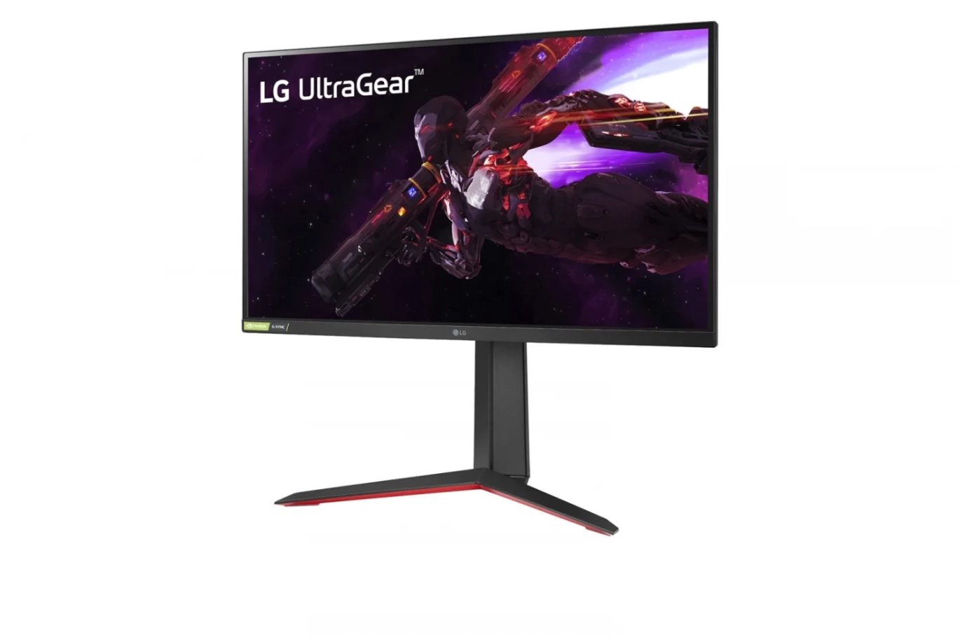 شاشة ألعاب مسطحة LG UltraGrear 27GP850 - B مقاس 27 بوصة بدقة 2560 × 1440 (QHD 2K) IPS بمعدل تحديث 165 هرتز ووقت استجابة 1 مللي ثانية ومتوافقة مع HDMI 2.0 / DP 1.4 وتقنية Nvidia G-SYNC وAMD FreeSync™ مع HDR وحامل قابل للتعديل (ارتفاع وإمالة ومحور) - أسود