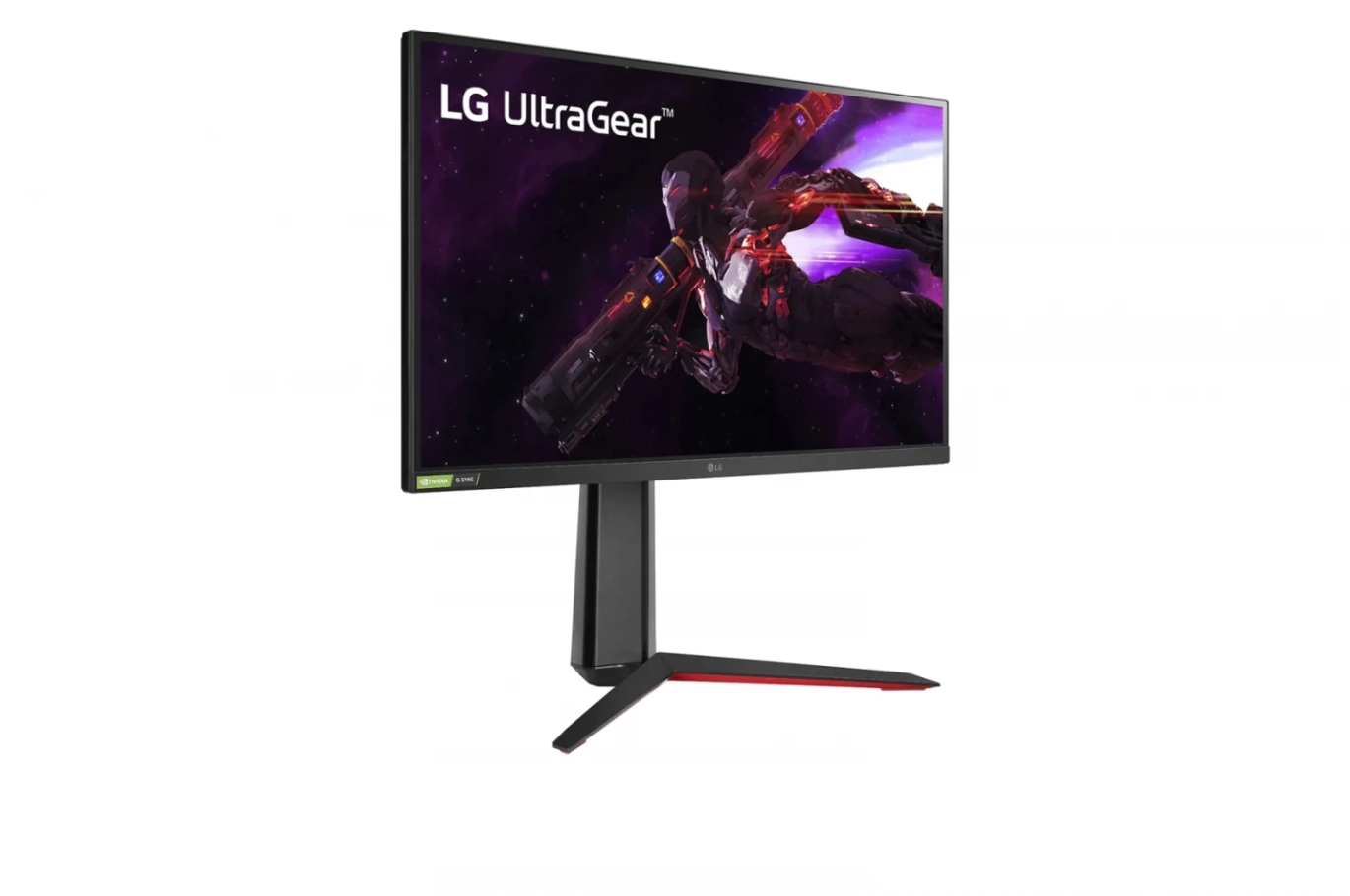 شاشة ألعاب مسطحة LG UltraGrear 27GP850 - B مقاس 27 بوصة بدقة 2560 × 1440 (QHD 2K) IPS بمعدل تحديث 165 هرتز ووقت استجابة 1 مللي ثانية ومتوافقة مع HDMI 2.0 / DP 1.4 وتقنية Nvidia G-SYNC وAMD FreeSync™ مع HDR وحامل قابل للتعديل (ارتفاع وإمالة ومحور) - أسود