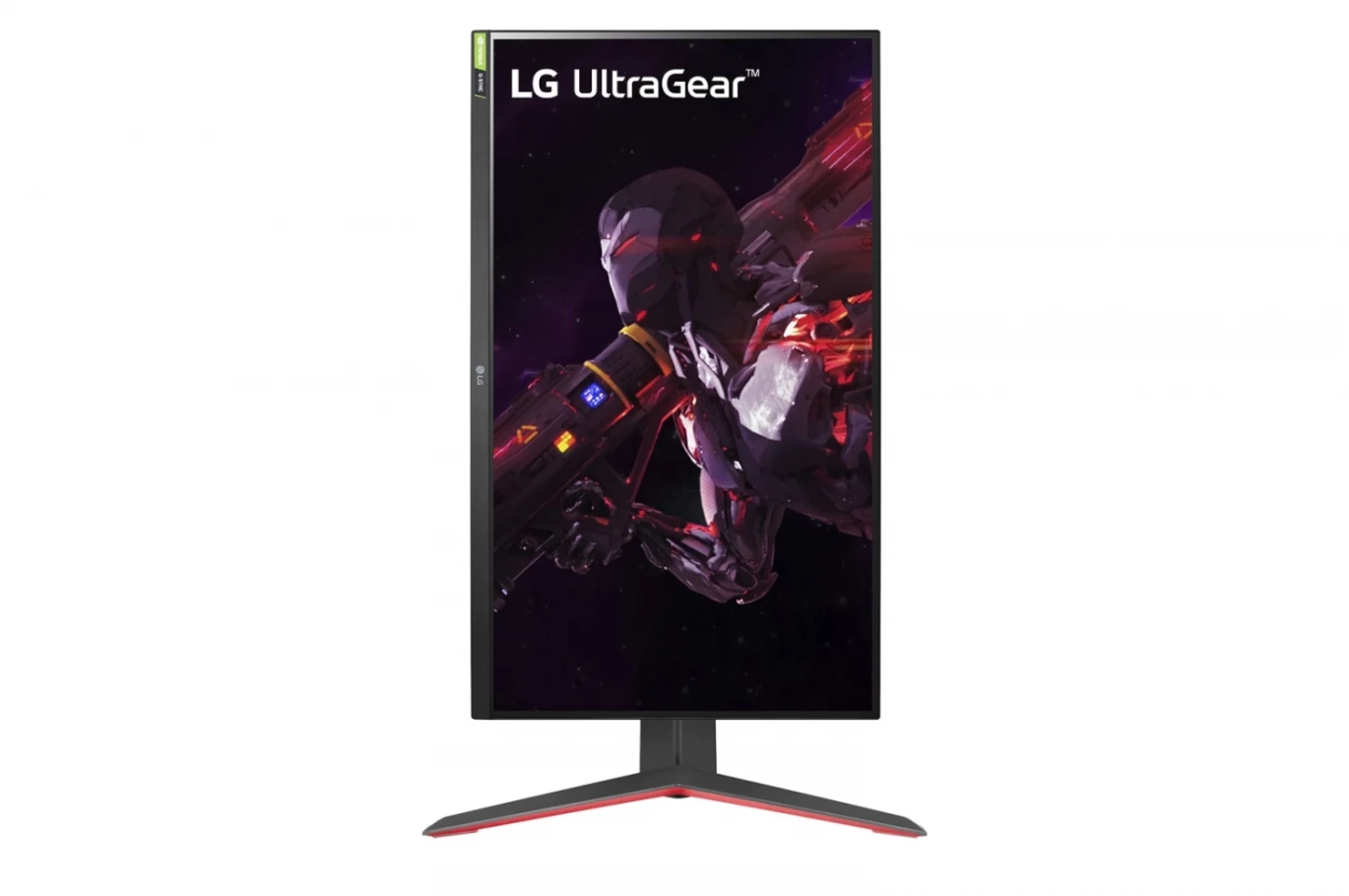 شاشة ألعاب مسطحة LG UltraGrear 27GP850 - B مقاس 27 بوصة بدقة 2560 × 1440 (QHD 2K) IPS بمعدل تحديث 165 هرتز ووقت استجابة 1 مللي ثانية ومتوافقة مع HDMI 2.0 / DP 1.4 وتقنية Nvidia G-SYNC وAMD FreeSync™ مع HDR وحامل قابل للتعديل (ارتفاع وإمالة ومحور) - أسود