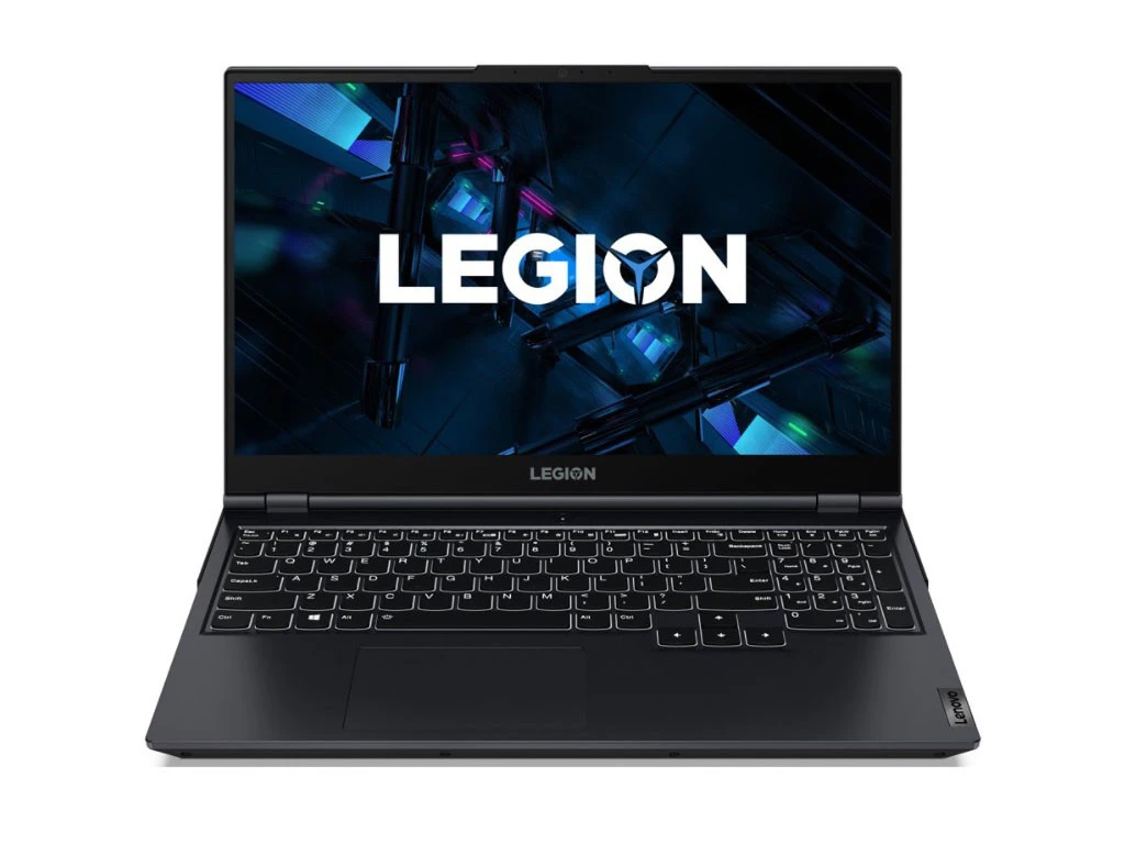 Lenovo Legion 5 15ITH6H AMD® Ryzen™ 5-5600H، ذاكرة وصول عشوائي DDR4 سعة 16 جيجابايت، ومحرك أقراص SSD NVMe® سعة 512 جيجابايت، وبطاقة رسومات Nvidia® Geforce™ RTX 3060 سعة 6 جيجابايت GDDR6، وشاشة 15.6 بوصة IPS بدقة 1920 × 1080 (FHD) وتردد 165 هرتز ومدة تشغيل 8 مللي ثانية، ونظام تشغيل Windows 10 Pro - أسود