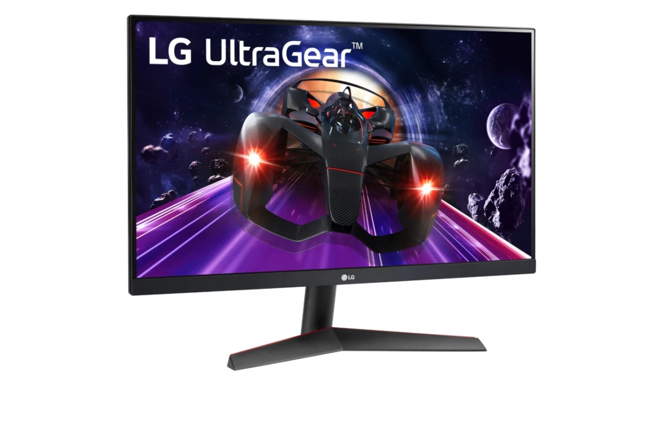 شاشة ألعاب مسطحة LG UltraGrear 24GN600 - B مقاس 23.8 بوصة بدقة 1920 × 1080 (FHD) IPS بمعدل تحديث 144 هرتز ووقت استجابة 1 مللي ثانية وHDMI 2.0 / DP 1.4 AMD FreeSync™ مع HDR - أسود