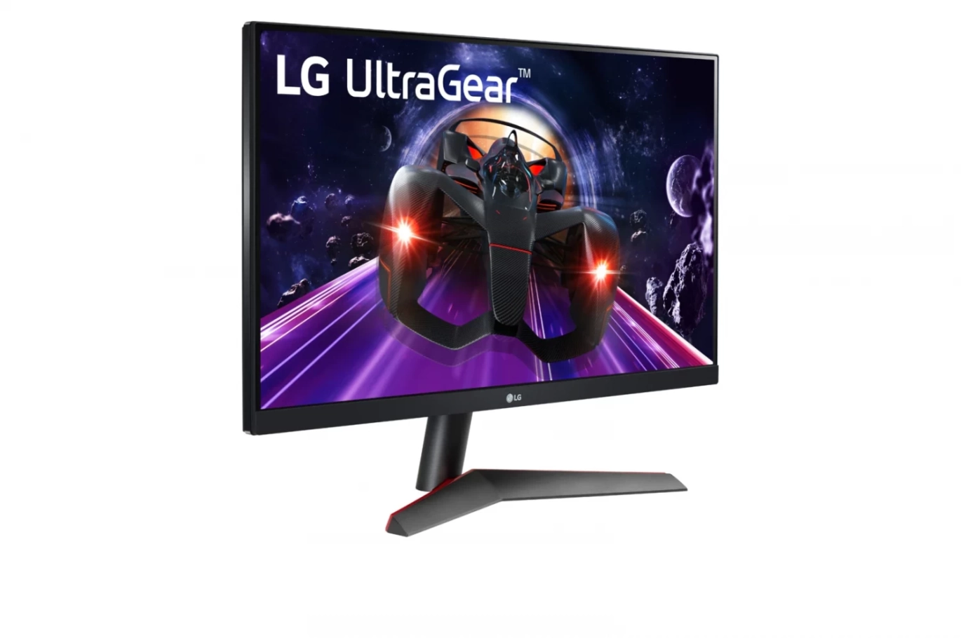 شاشة ألعاب مسطحة LG UltraGrear 24GN600 - B مقاس 23.8 بوصة بدقة 1920 × 1080 (FHD) IPS بمعدل تحديث 144 هرتز ووقت استجابة 1 مللي ثانية وHDMI 2.0 / DP 1.4 AMD FreeSync™ مع HDR - أسود