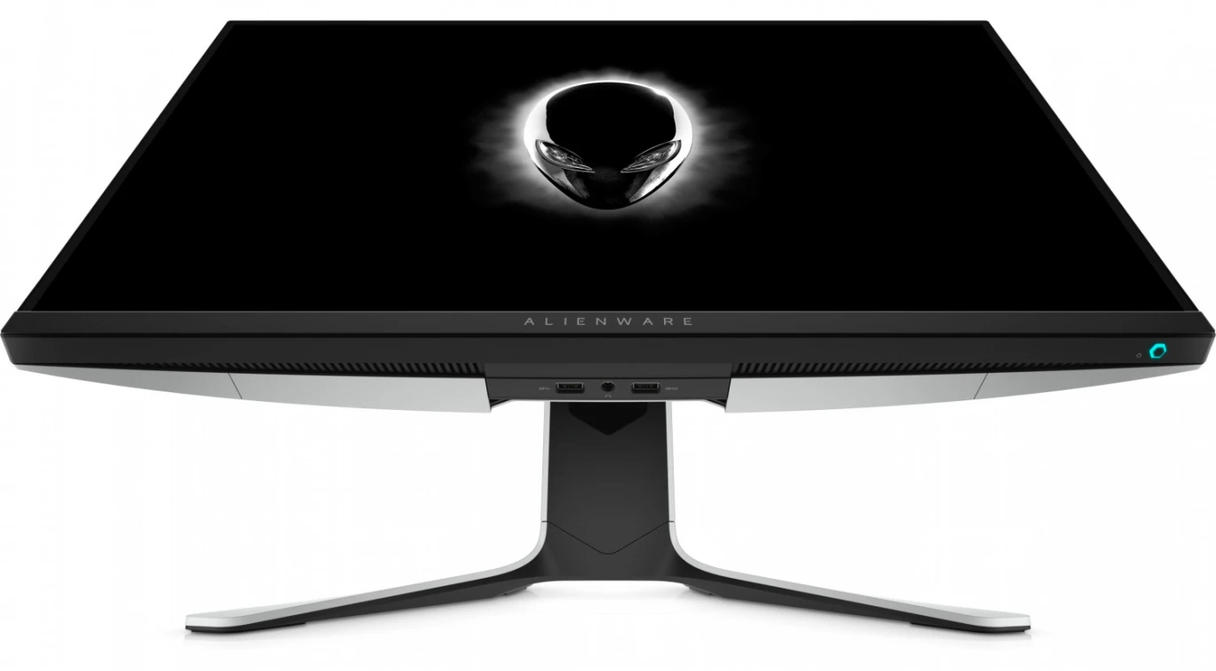 شاشة ألعاب Dell Alienware AW2720HF مقاس 27 بوصة بدقة 1920 × 1080 (FHD) IPS بمعدل تحديث 240 هرتز ووقت استجابة 1 مللي ثانية وتقنية AMD FreeSync™ Premium وNvidia G-Sync™ ومحور USB 3.1 معتمد (مع حامل قابل للتعديل ومحور إمالة ومحور) من Premuim -