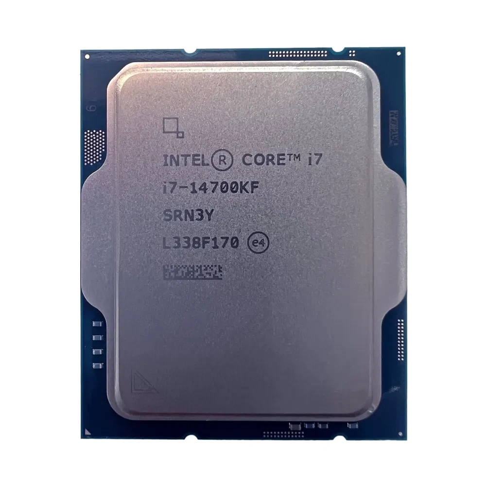 معالج Intel Core i7-14700KF Raptor Lake 10nm من الجيل الرابع عشر، 8 نوى و16 نواة، 28 خيطًا، ذاكرة تخزين مؤقتة 68 ميجابايت، حتى 5.6 جيجاهرتز، طاقة حرارية 253 وات - صينية