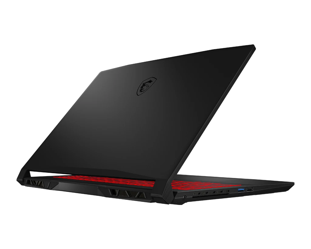 MSI Katana GF66 Intel® 12Th Gen Core™ I7-12700H، 16 جيجابايت DDR4، 512 جيجابايت NVMe® SSD، Nvidia® Geforce™ RTX 3050 Ti 4 جيجابايت GDDR6، 15.6 بوصة IPS 1920 × 1080 (FHD) 144 هرتز، Windows 11 Pro - أسود