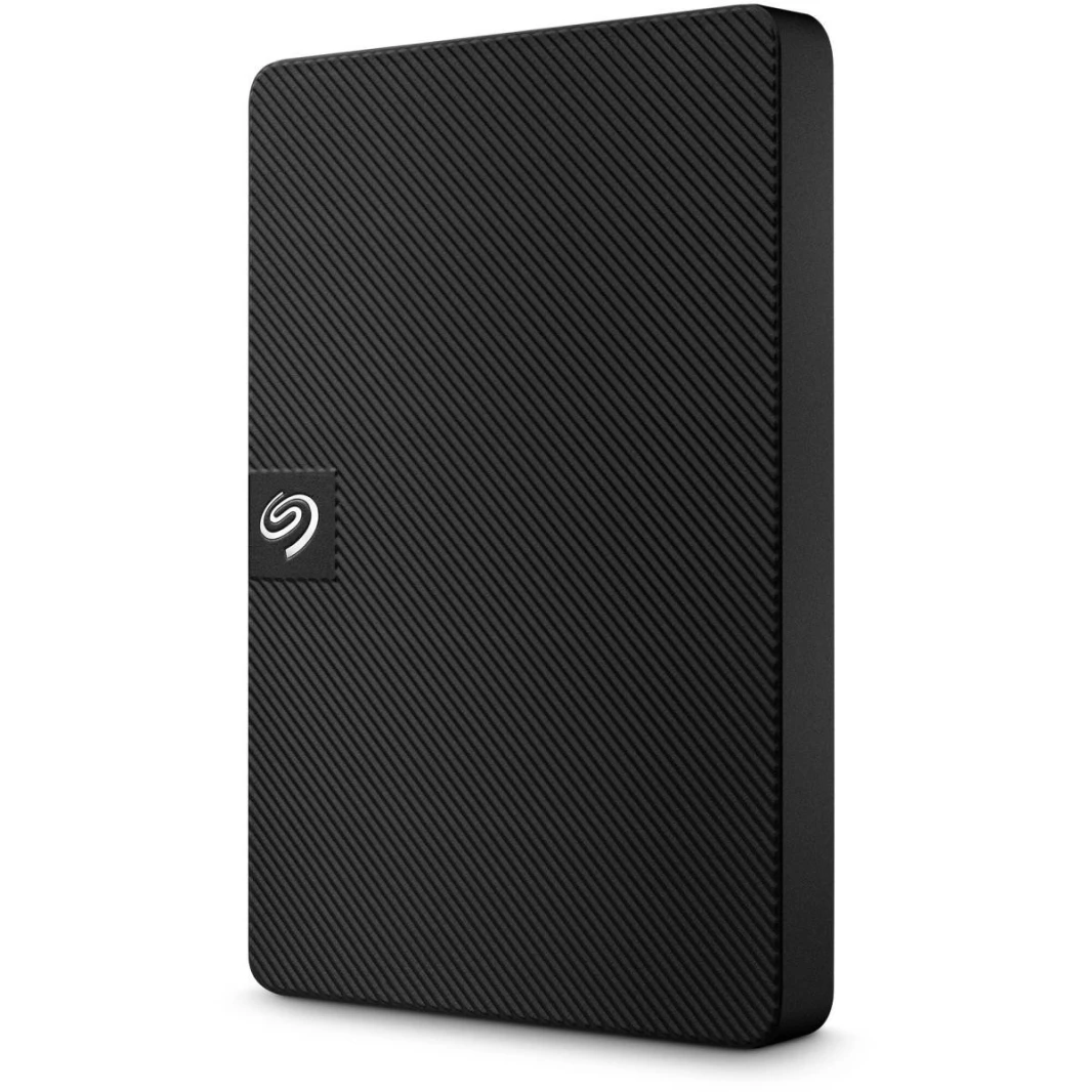 محرك الأقراص الصلبة الخارجي المحمول Seagate Expansion USB 3.0 بسعة 2 تيرابايت، أسود