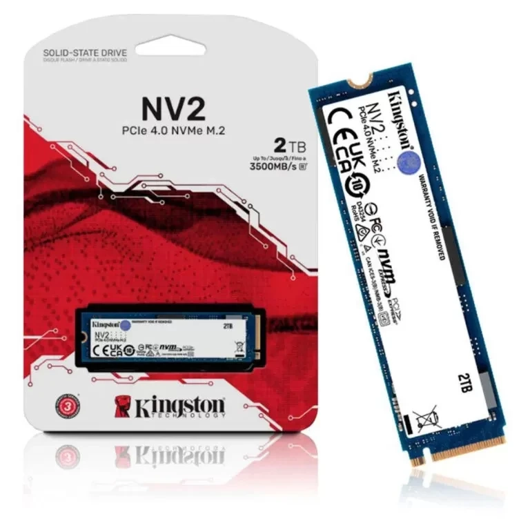 Kingston NV2 2TB: SSD فائق السرعة M.2 NVMe PCIe 4.0 | حتى 3500 ميجابايت/ثانية