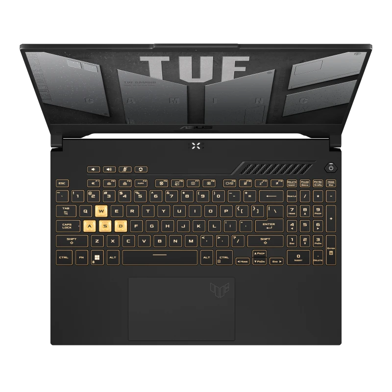 كمبيوتر محمول Asus TUF Dash F15 (2022) FX507ZM Intel® 12Th Gen Core™ I7-12700H، ذاكرة وصول عشوائي سعتها 16 جيجابايت DDR5، محرك أقراص SSD NVMe® Gen4 سعة 1 تيرابايت، بطاقة رسومات Nvidia® Geforce™ RTX 3060 سعة 6 جيجابايت GDDR6، شاشة 15.6 بوصة IPS-Level بدقة 1920 × 1080 (FHD) بمعدل تحديث 300 هرتز ومدة تشغيل 5 مللي ثانية، نظام التشغيل Windows 10 Home