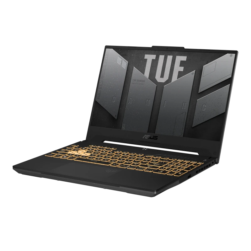 كمبيوتر محمول Asus TUF Dash F15 (2022) FX507ZM Intel® 12Th Gen Core™ I7-12700H، ذاكرة وصول عشوائي سعتها 16 جيجابايت DDR5، محرك أقراص SSD NVMe® Gen4 سعة 1 تيرابايت، بطاقة رسومات Nvidia® Geforce™ RTX 3060 سعة 6 جيجابايت GDDR6، شاشة 15.6 بوصة IPS-Level بدقة 1920 × 1080 (FHD) بمعدل تحديث 300 هرتز ومدة تشغيل 5 مللي ثانية، نظام التشغيل Windows 10 Home