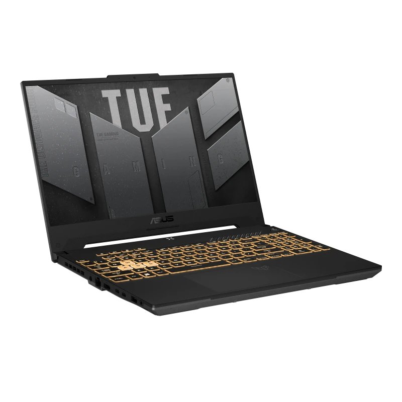 كمبيوتر محمول Asus TUF Dash F15 (2022) FX507ZM Intel® 12Th Gen Core™ I7-12700H، ذاكرة وصول عشوائي سعتها 16 جيجابايت DDR5، محرك أقراص SSD NVMe® Gen4 سعة 1 تيرابايت، بطاقة رسومات Nvidia® Geforce™ RTX 3060 سعة 6 جيجابايت GDDR6، شاشة 15.6 بوصة IPS-Level بدقة 1920 × 1080 (FHD) بمعدل تحديث 300 هرتز ومدة تشغيل 5 مللي ثانية، نظام التشغيل Windows 10 Home