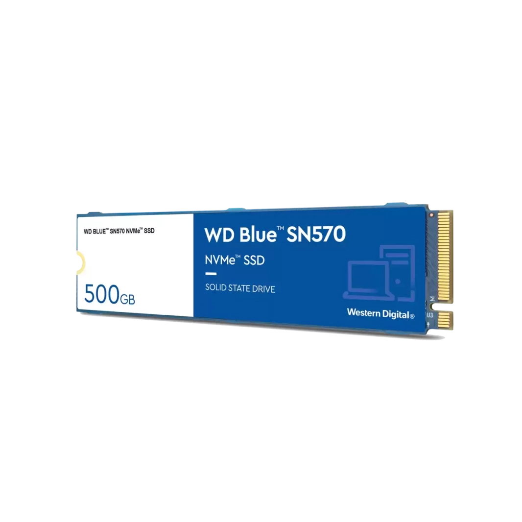 WD Blue SN570 NVMe M.2 2280 500GB PCI-Express 3.0 x4 3D NAND حتى 3,500 ميجابايت/ثانية