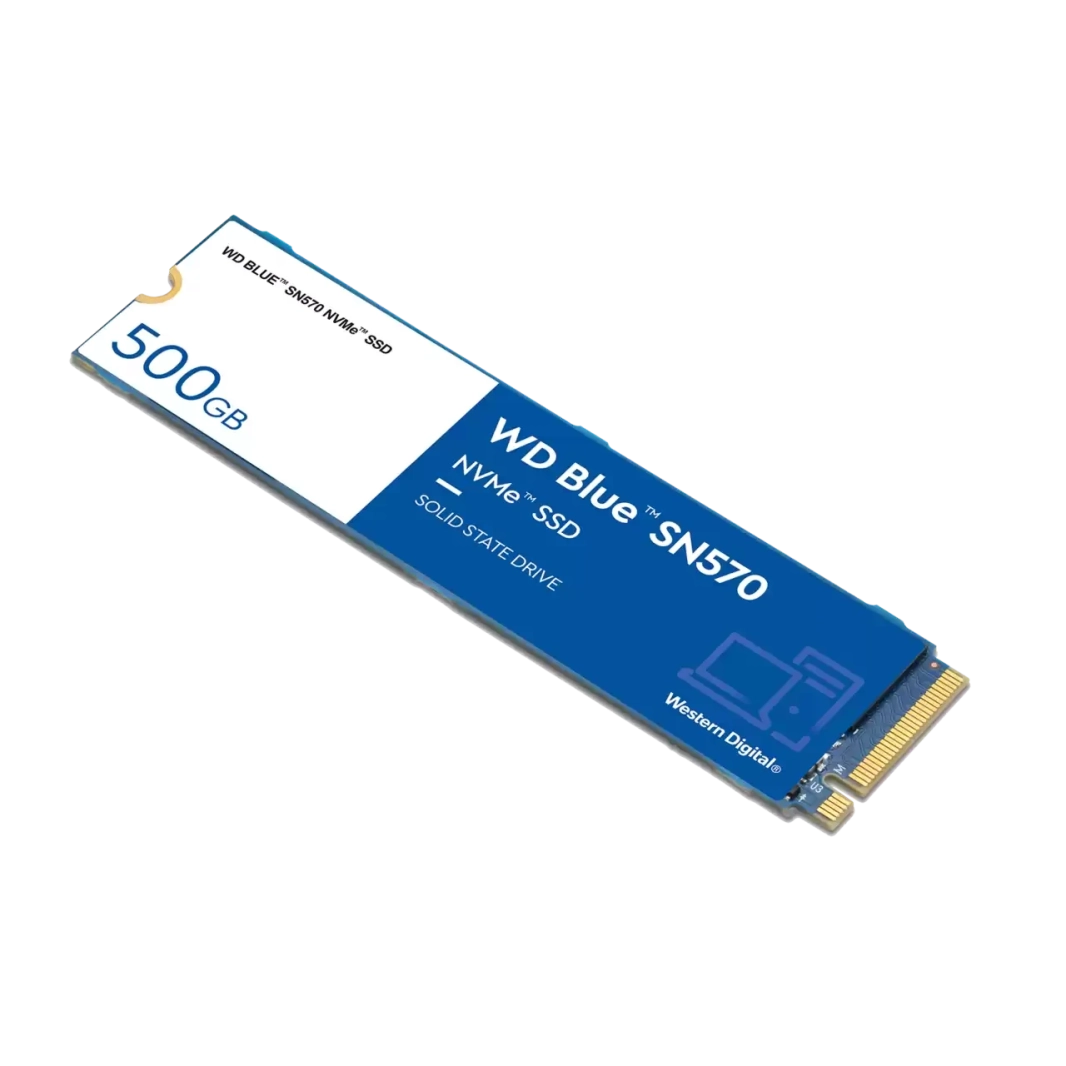 WD Blue SN570 NVMe M.2 2280 500GB PCI-Express 3.0 x4 3D NAND حتى 3,500 ميجابايت/ثانية