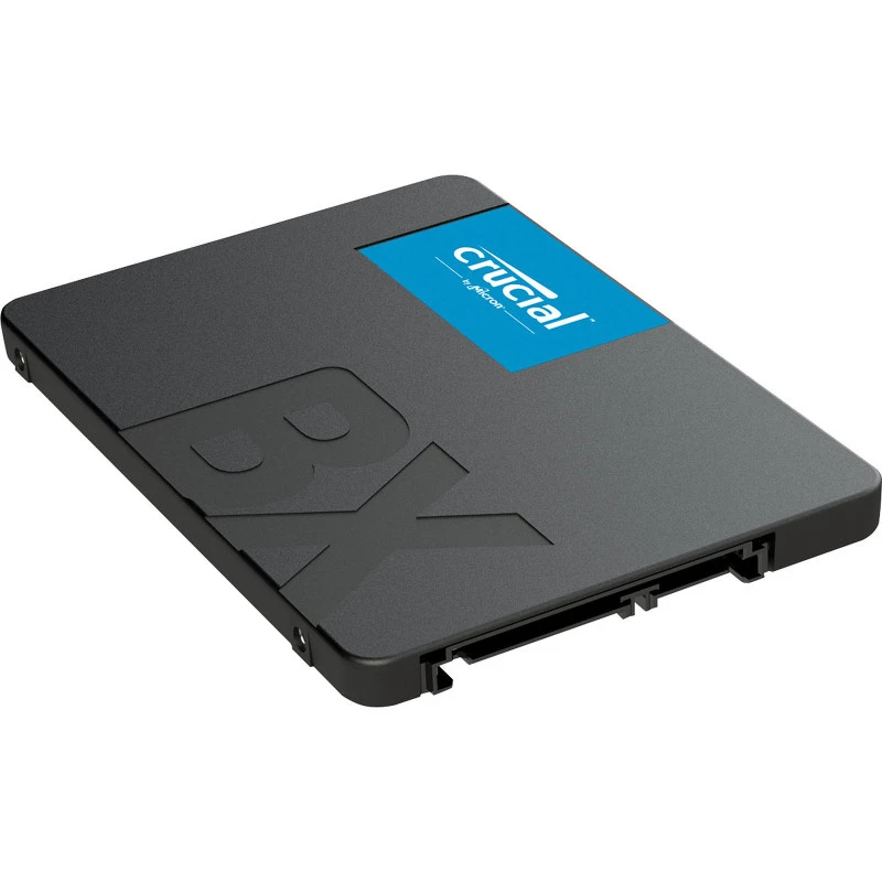 محرك أقراص الحالة الصلبة الداخلي Crucial BX500 SSD بسعة 480 جيجابايت - SATA III 6 جيجابايت/ثانية، 2.5 بوصة/7 مم، حتى 540 ميجابايت/ثانية