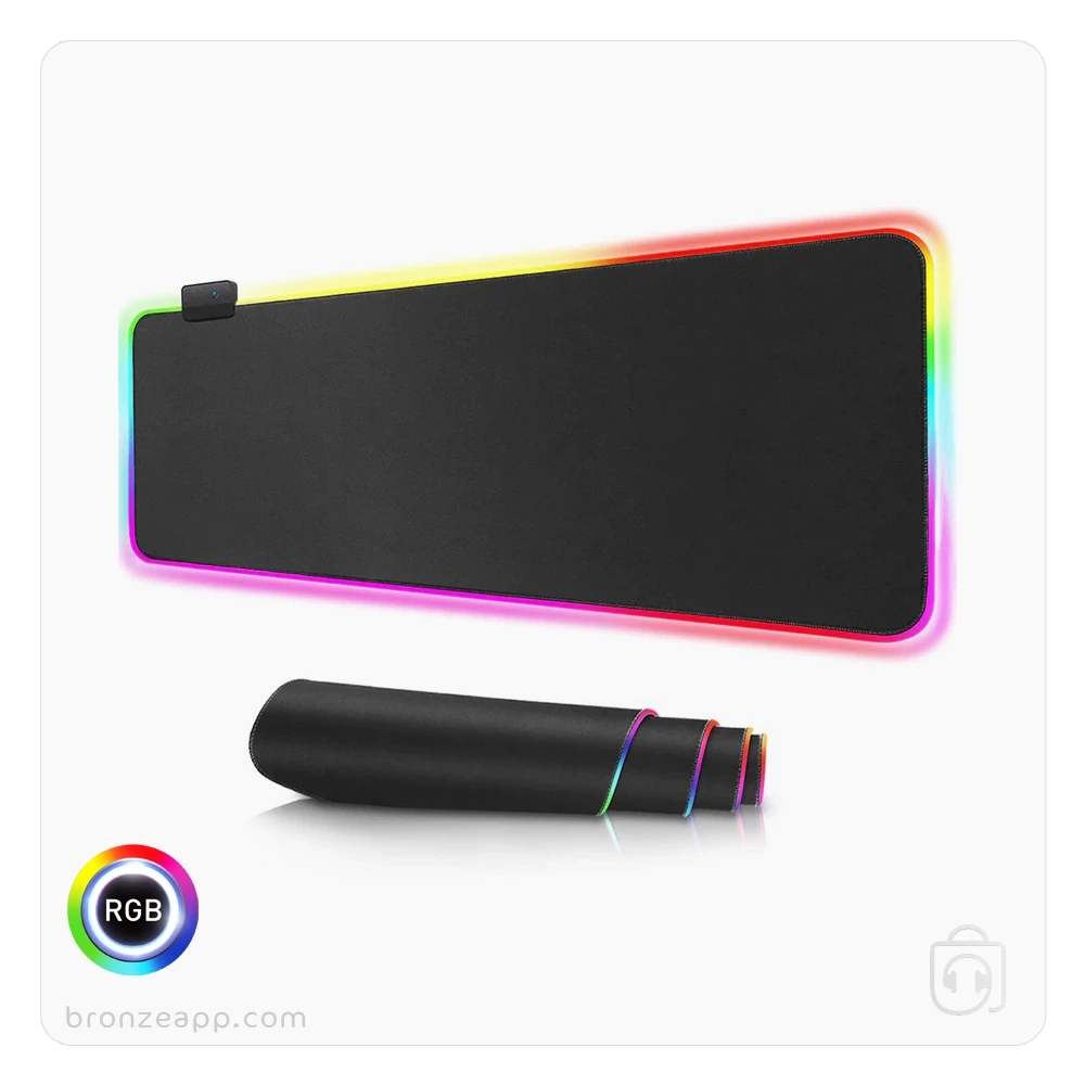 لوحة ماوس RGB مقاس 30*80 تعمل بالطاقة USB