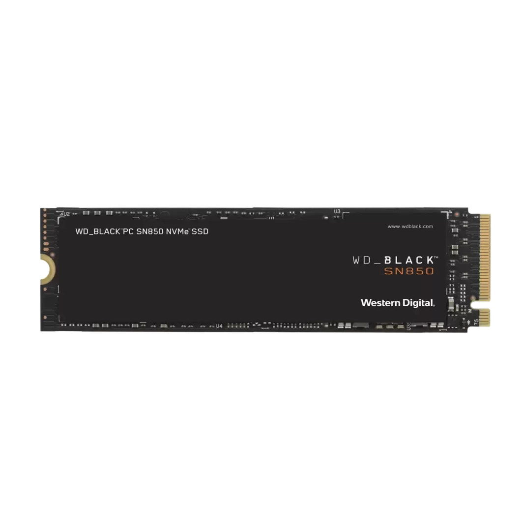 Western Digital 500GB WD Black SN850 NVMe® Gaming SSD - PCIe Gen4 x4 16 GB/s، M.2 2280، 3D NAND، حتى 7000 MB/s - PS5 Ready