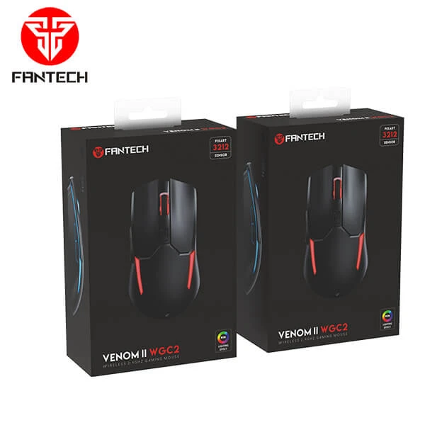 ماوس الألعاب اللاسلكي القابل لإعادة الشحن FANTECH VENOM II WGC2 – إصدار VIBE