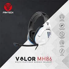 سماعة رأس FANTECH VALOR MH86 SPACE EDITION متعددة المنصات للألعاب سماعة رأس ستيريو 3.5 مم قابلة للطي TRRS + USB / 280 جرام بدون كابل