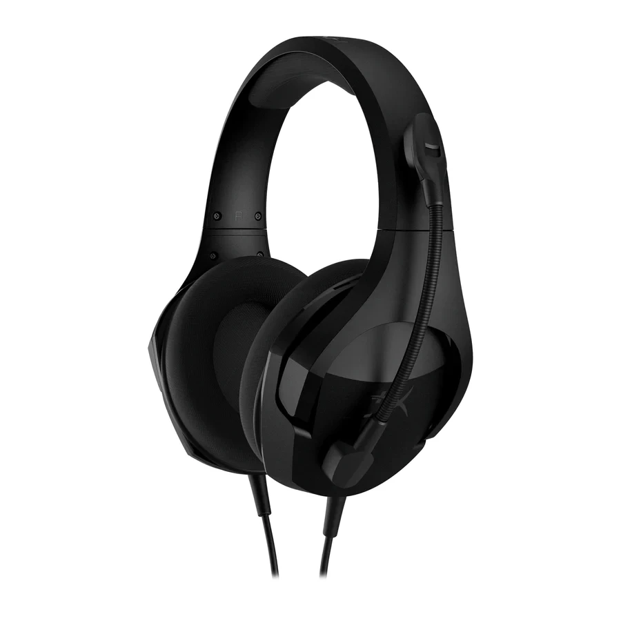 سماعة الرأس HyperX Cloud Stinger Core للألعاب 7.1 Surround صوت محيطي افتراضي 7.1 عبر HyperX NGENUITY، خفيفة الوزن ومريحة، صوت غامر في اللعبة، منزلقات فولاذية متينة وقابلة للتعديل، مريحة في الاستخدام