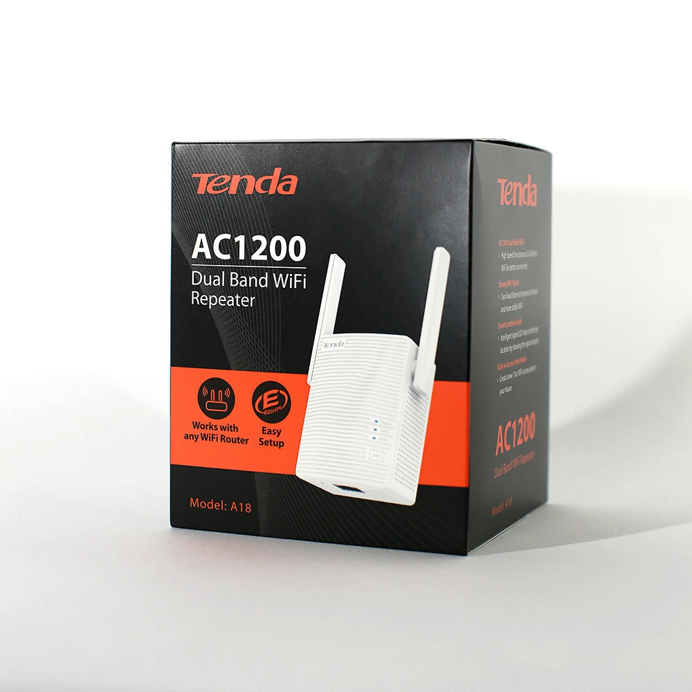 TENDA A18 Boost AC1200 WiFi للمنزل بأكمله