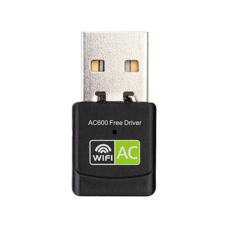 محول واي فاي USB ALFA W163 بسرعة 600 ميجابت في الثانية 2.4 جيجاهرتز و5.8 جيجاهرتز