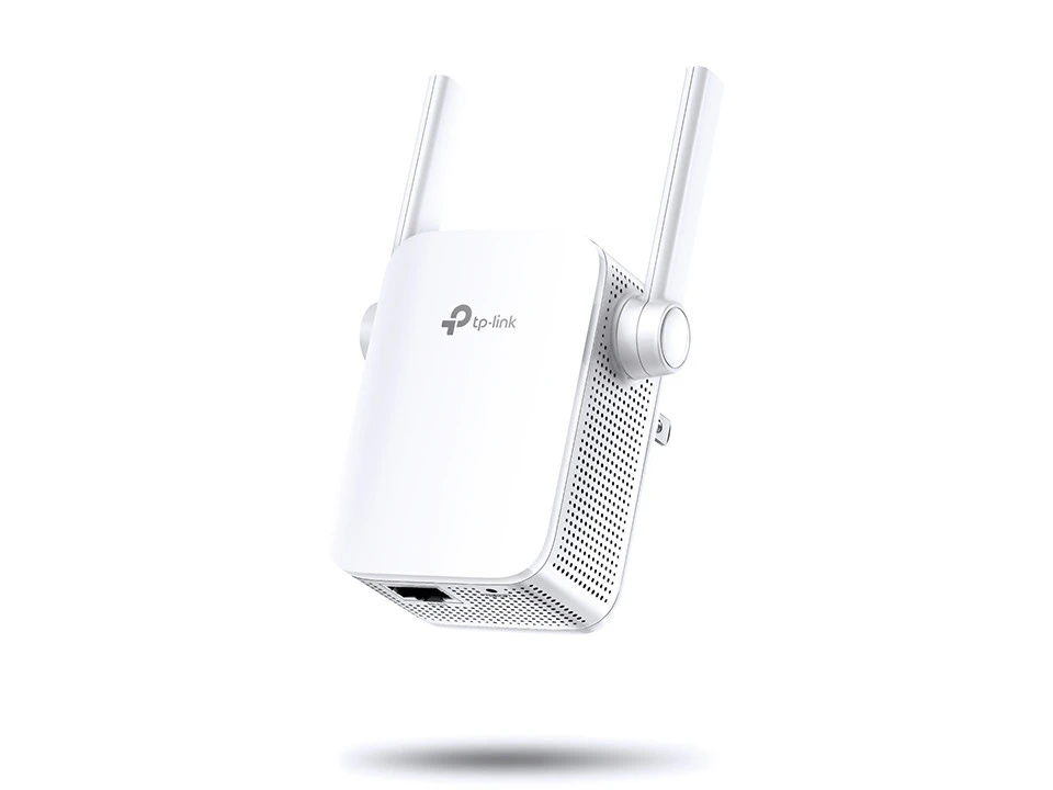 موسع نطاق واي فاي TP-Link AC1200 RE305، حتى 1200 ميجابت في الثانية، موسع واي فاي ثنائي النطاق، مكرر، معزز إشارة واي فاي، نقطة وصول - أبيض