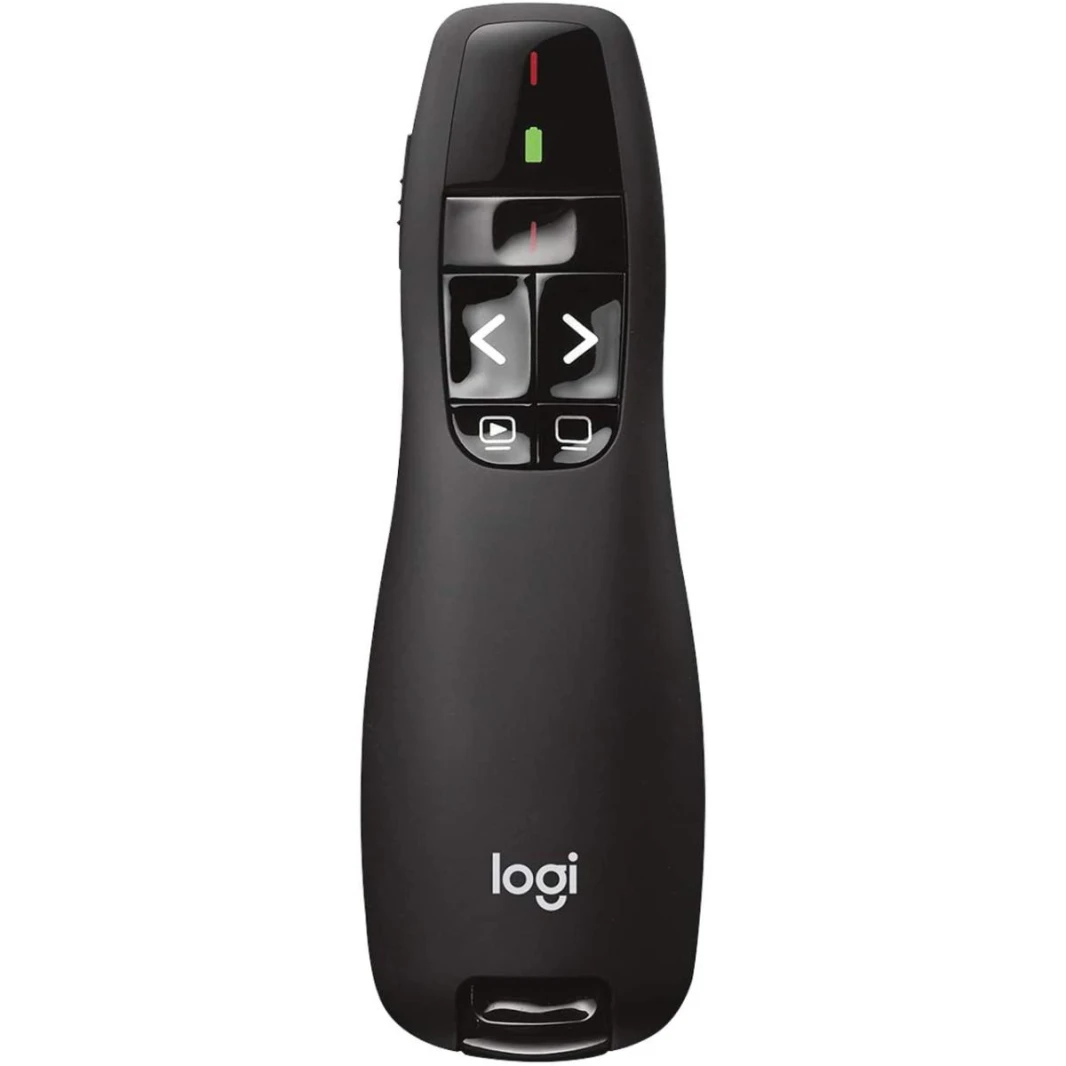 جهاز عرض لاسلكي Logitech R400 مع مؤشر ليزر