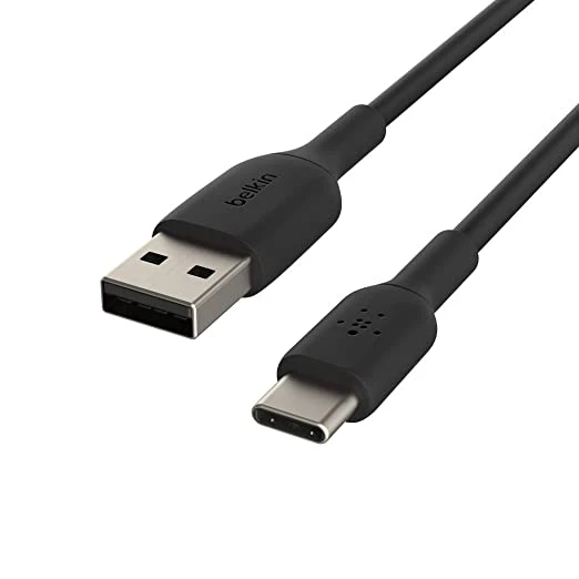 كابل Belkin Boost Charge USB-C إلى USB-A، أسود