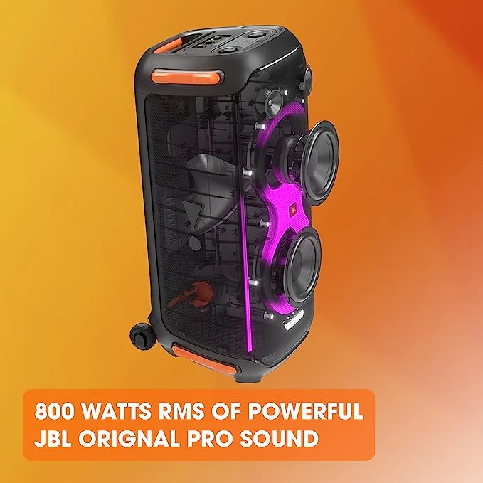 مكبر صوت بلوتوث محمول JBL PartyBox "710" - أسود