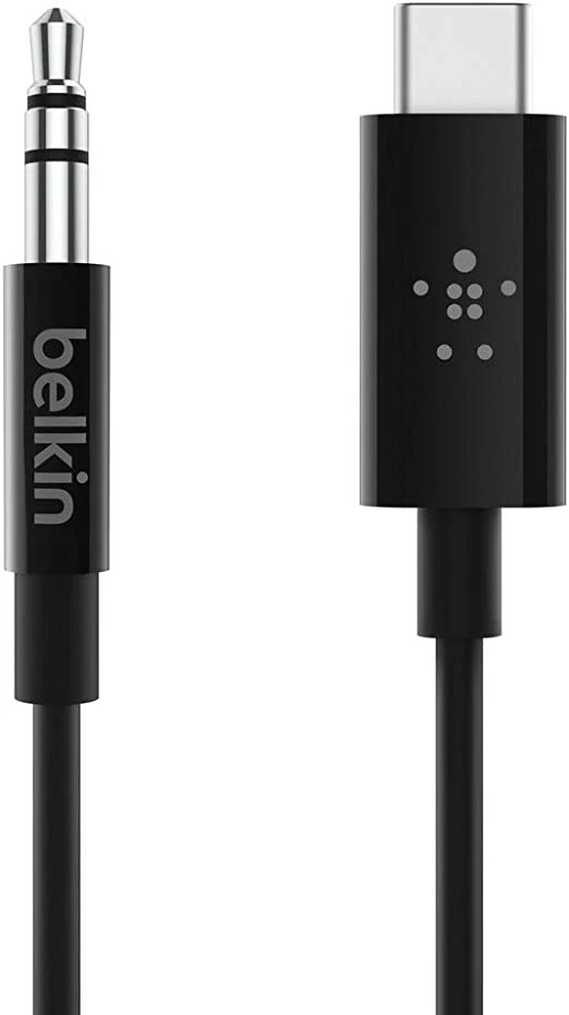 كابل صوت USB-C إلى 3.5 ملم من Belkin، 1.8 متر