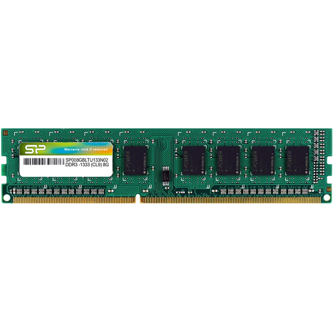 ذاكرة Silicon Power DDR3 UDIMM-1333 MHz بسعة 8 جيجابايت لسطح المكتب