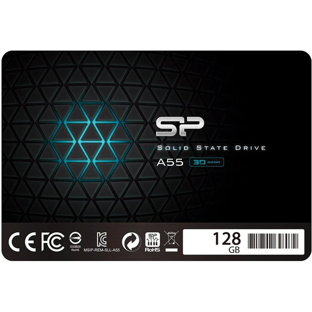 قرص SSD Silicon Power سعة 128 جيجابايت بتقنية 3D NAND SATA III 2.5