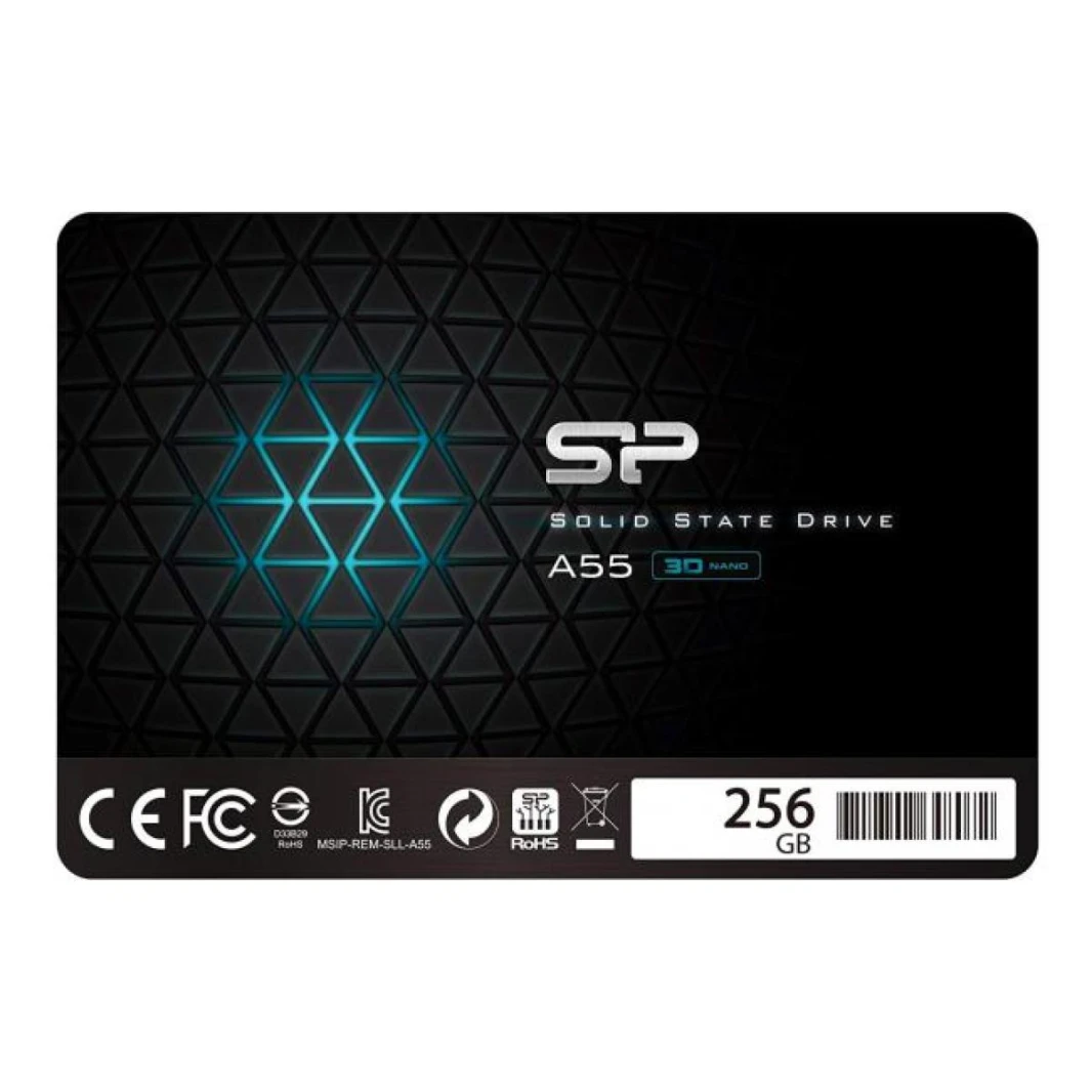 قرص SSD Silicon Power سعة 256 جيجابايت بتقنية 3D NAND SATA III 2.5