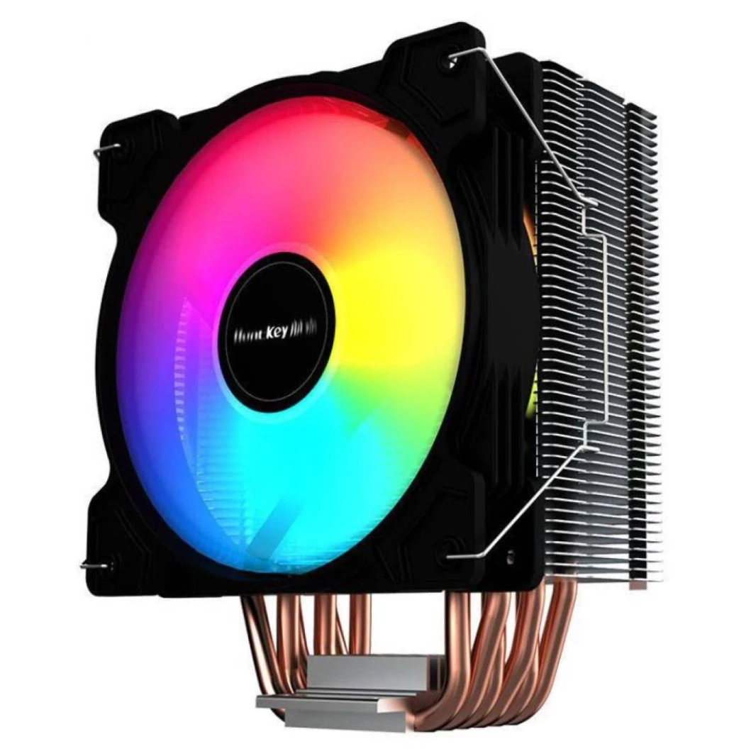 مروحة تبريد وحدة المعالجة المركزية HuntKey 600R 120 مم RGB