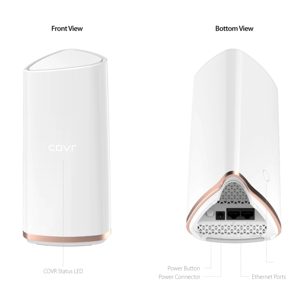 نظام Wi-Fi ثلاثي النطاق للمنزل بالكامل COVR-2202 AC2200 من D-Link