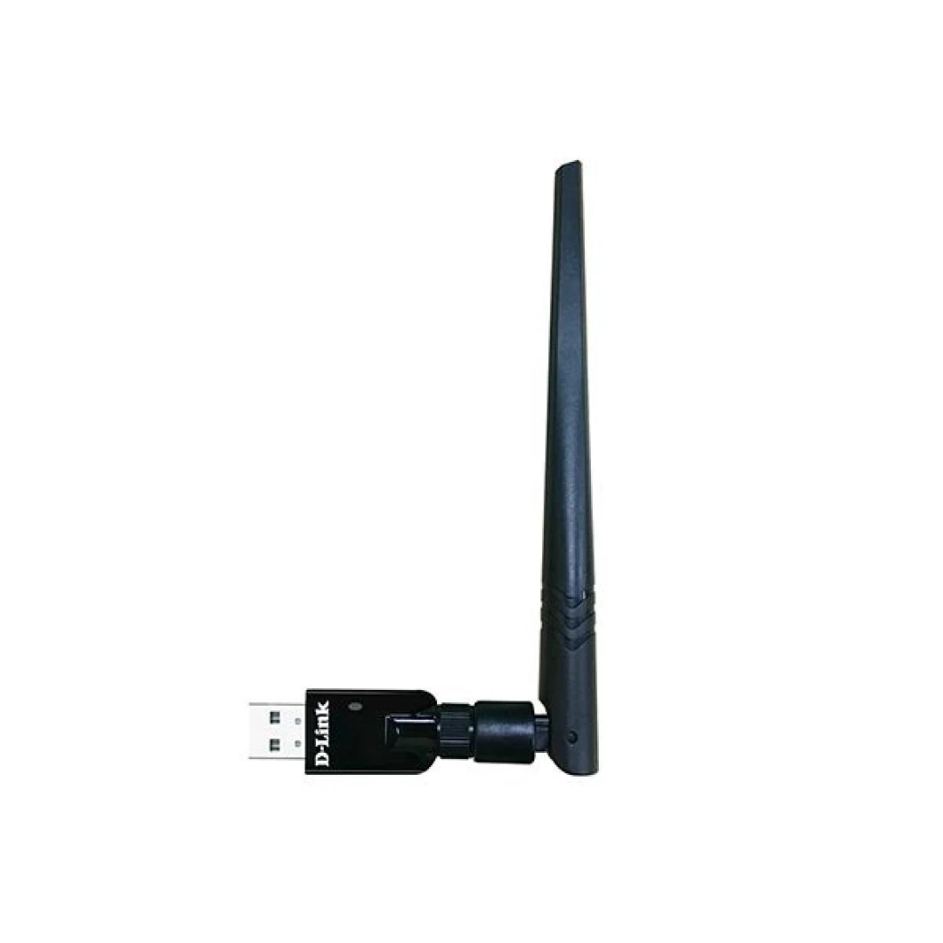 محول USB ثنائي النطاق AC600 لاسلكي DWA-172 من D-Link مع هوائي خارجي قابل للفصل